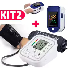 Kit Medidor de Pressão Arterial e Oxímetro